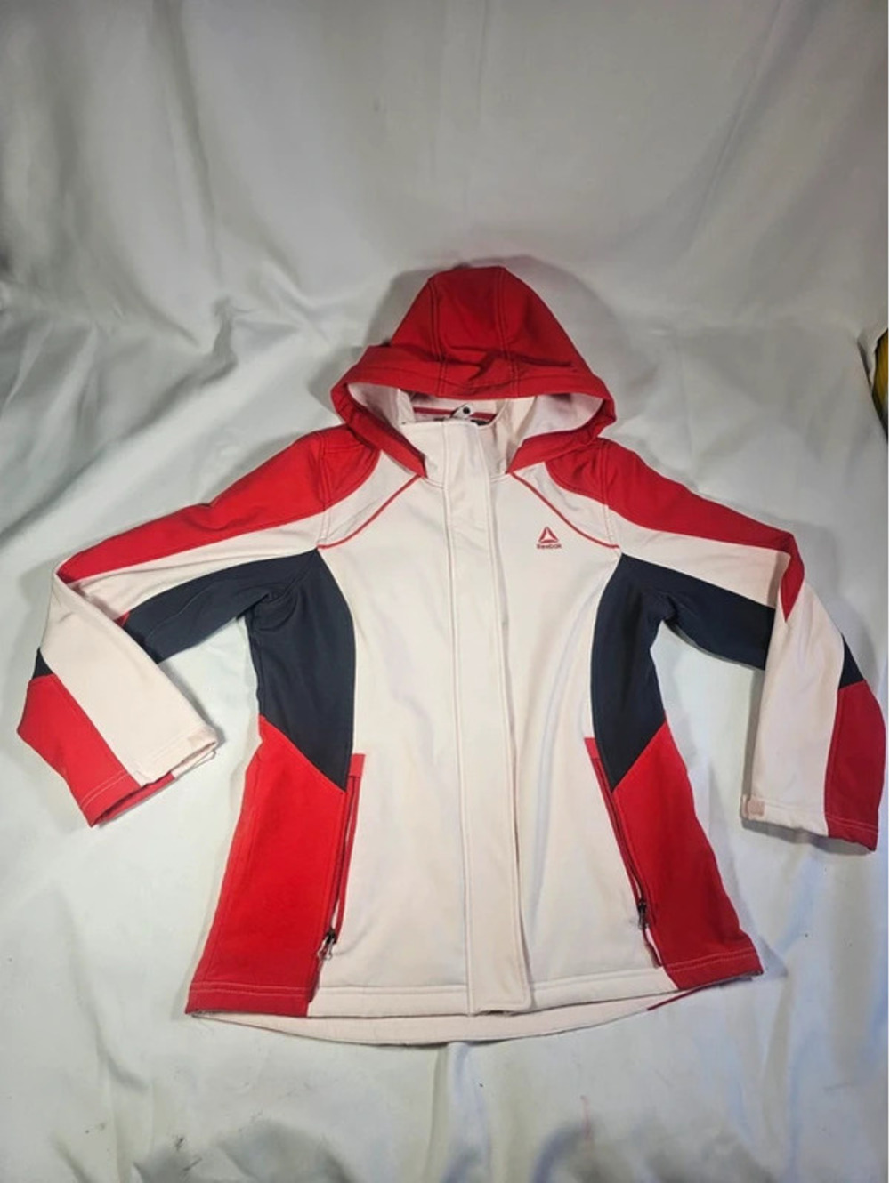 Reebok Women's Colorblock Softshell Hooded Jacket